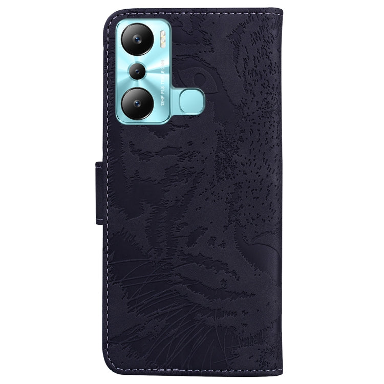 For Infinix Hot 20i Tiger Embossing Pattern Leather Phone Case