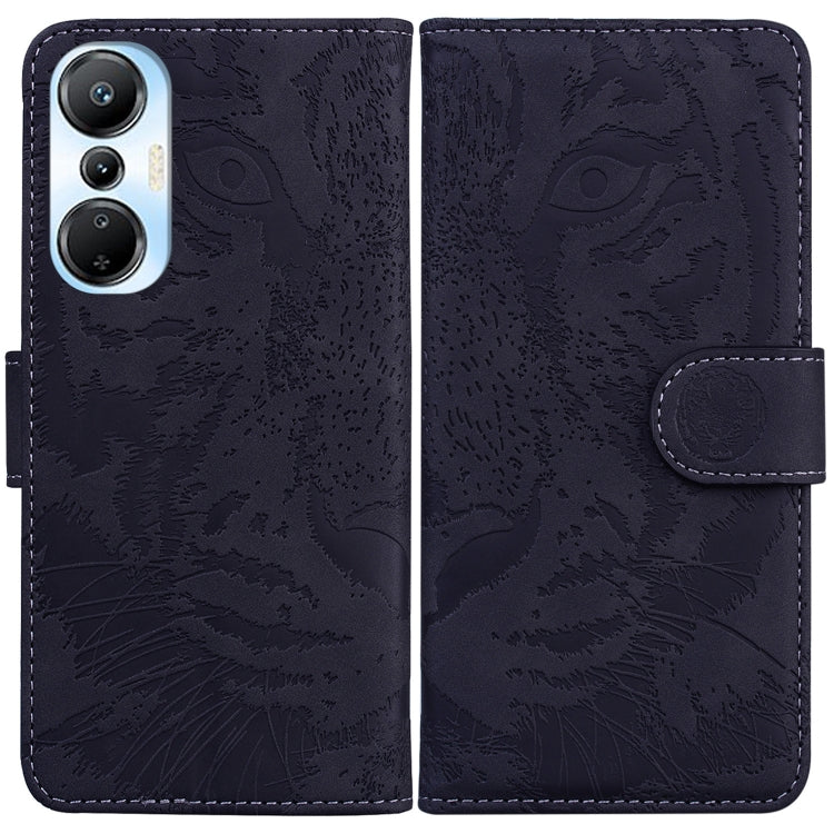 For Infinix Hot 20s Tiger Embossing Pattern Leather Phone Case