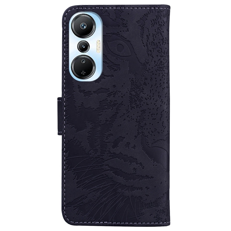For Infinix Hot 20s Tiger Embossing Pattern Leather Phone Case