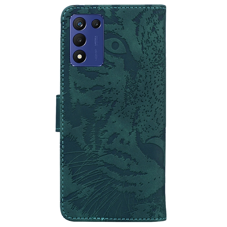 For Realme Q3S / Q3T / 9 SE / 9 5G Speed Tiger Embossing Pattern Leather Phone Case