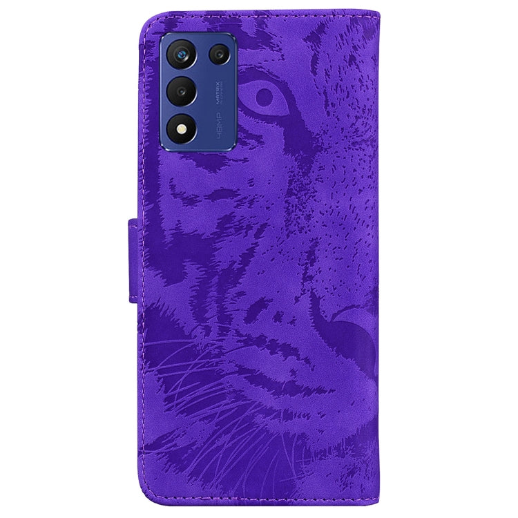 For Realme Q3S / Q3T / 9 SE / 9 5G Speed Tiger Embossing Pattern Leather Phone Case