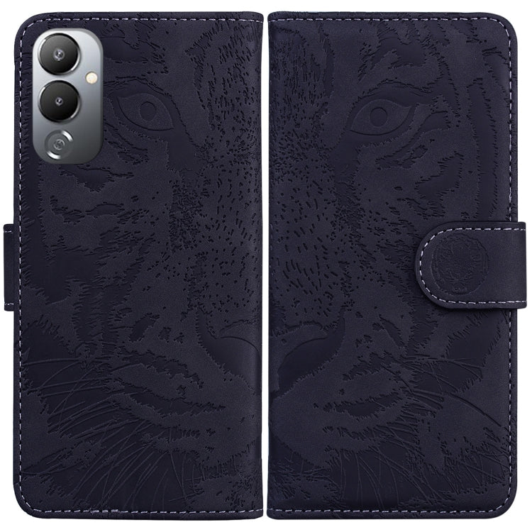For Tecno Pova 4 Tiger Embossing Pattern Leather Phone Case