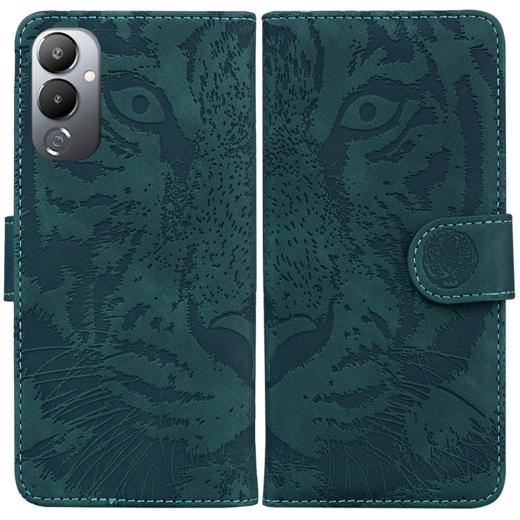 For Tecno Pova 4 Tiger Embossing Pattern Leather Phone Case