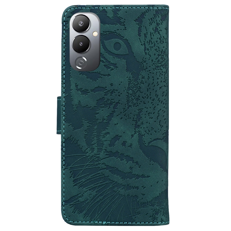 For Tecno Pova 4 Tiger Embossing Pattern Leather Phone Case