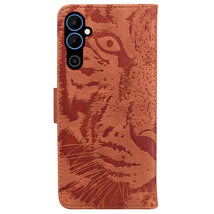 For Tecno Pova Neo 2 Tiger Embossing Pattern Leather Phone Case