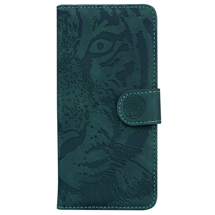 For Xiaomi Redmi 11 Prime 4G Tiger Embossing Pattern Leather Phone Case