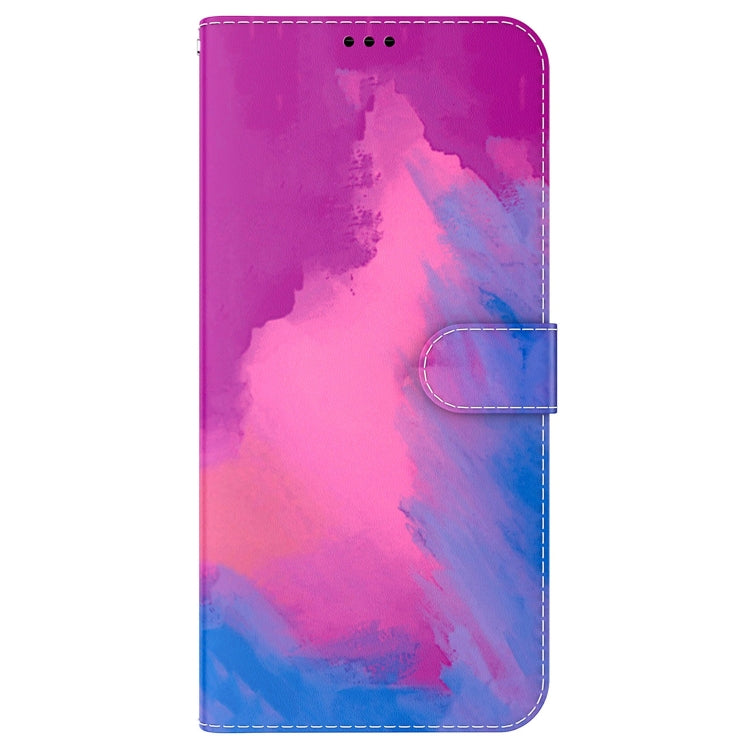 For Infinix Hot 20 Watercolor Pattern Leather Phone Case