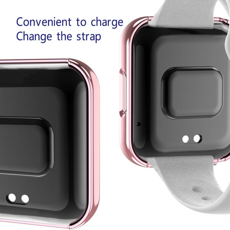 For Xiaomi Redmi Watch 2 TPU Hollow Watch Protective Case with Protective Film