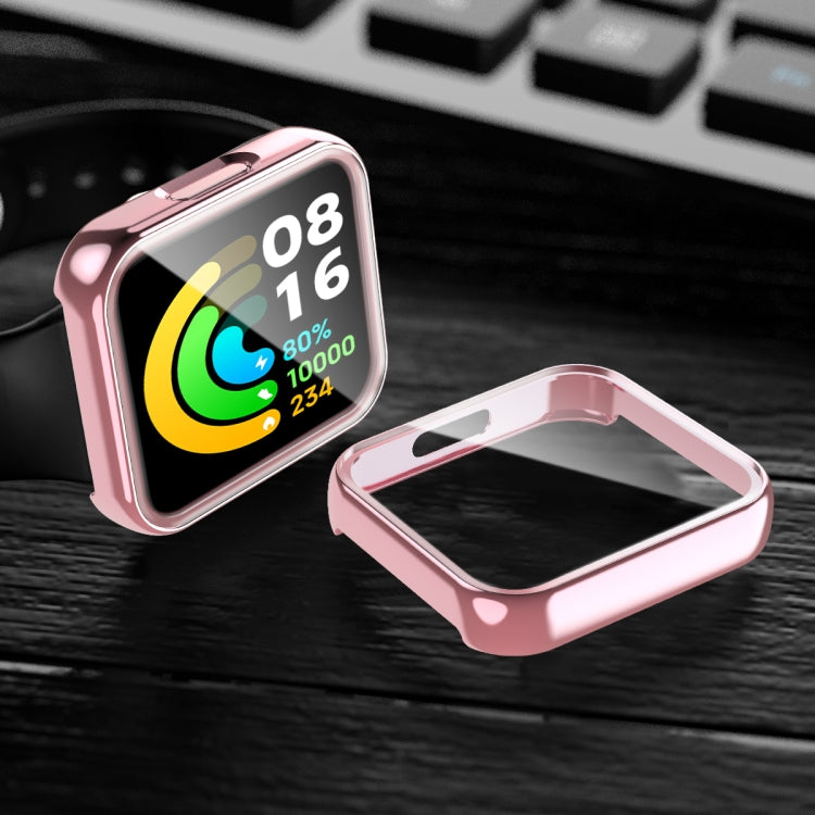 For Xiaomi Redmi Watch 2 TPU Hollow Watch Protective Case with Protective Film