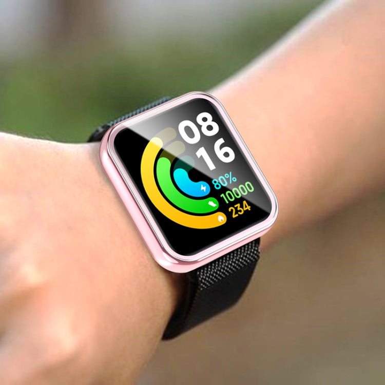 For Xiaomi Redmi Watch 2 TPU Hollow Watch Protective Case with Protective Film