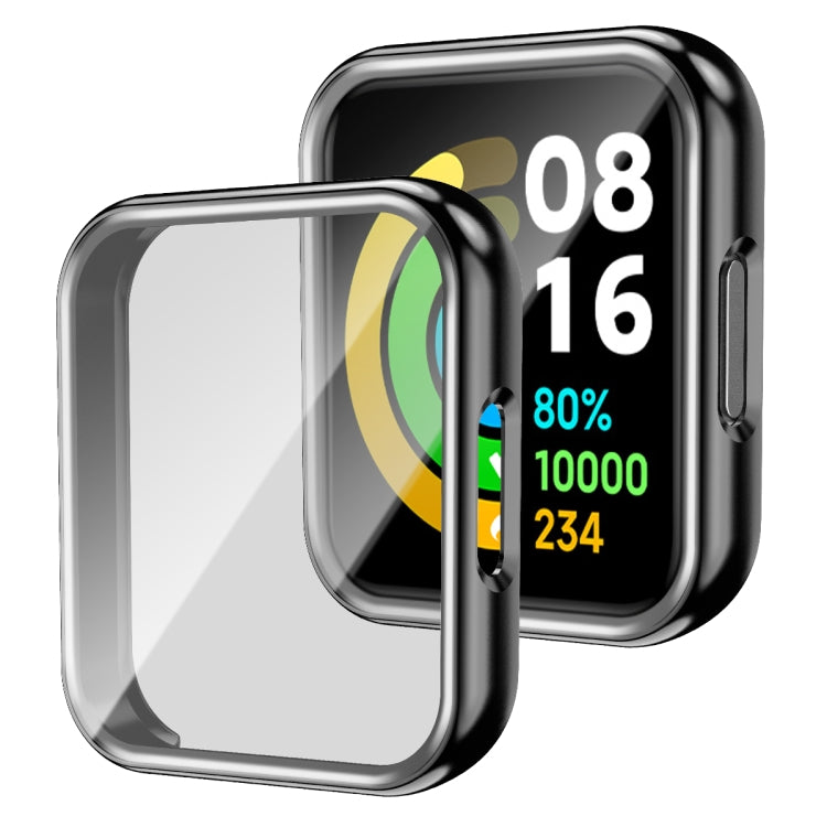 For Xiaomi Redmi Watch 2 TPU Hollow Watch Protective Case with Protective Film