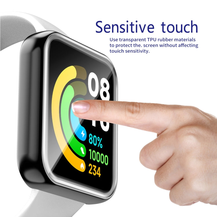 For Xiaomi Redmi Watch 2 TPU Hollow Watch Protective Case with Protective Film