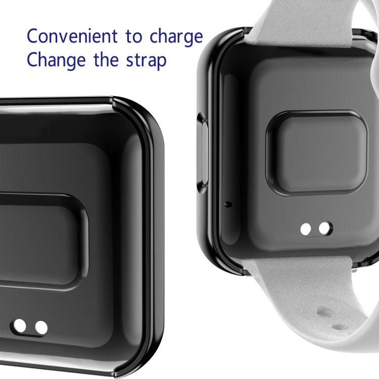 For Xiaomi Redmi Watch 2 TPU Hollow Watch Protective Case with Protective Film