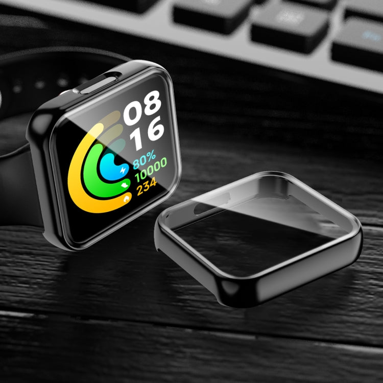 For Xiaomi Redmi Watch 2 TPU Hollow Watch Protective Case with Protective Film