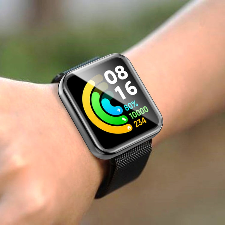 For Xiaomi Redmi Watch 2 TPU Hollow Watch Protective Case with Protective Film