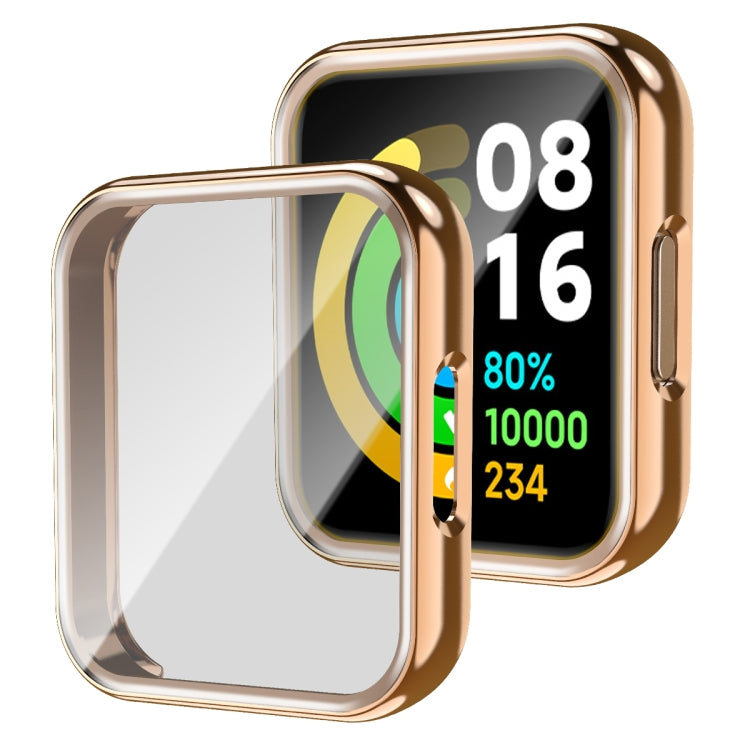 For Xiaomi Redmi Watch 2 TPU Hollow Watch Protective Case with Protective Film