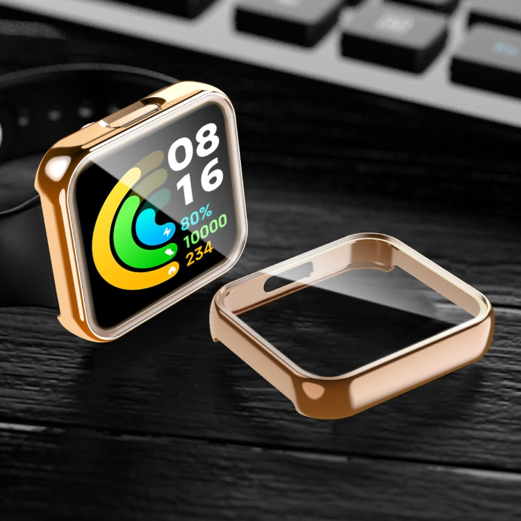 For Xiaomi Redmi Watch 2 TPU Hollow Watch Protective Case with Protective Film