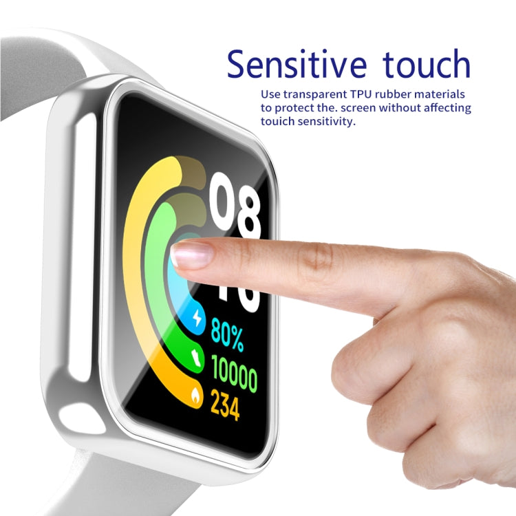 For Xiaomi Redmi Watch 2 TPU Hollow Watch Protective Case with Protective Film
