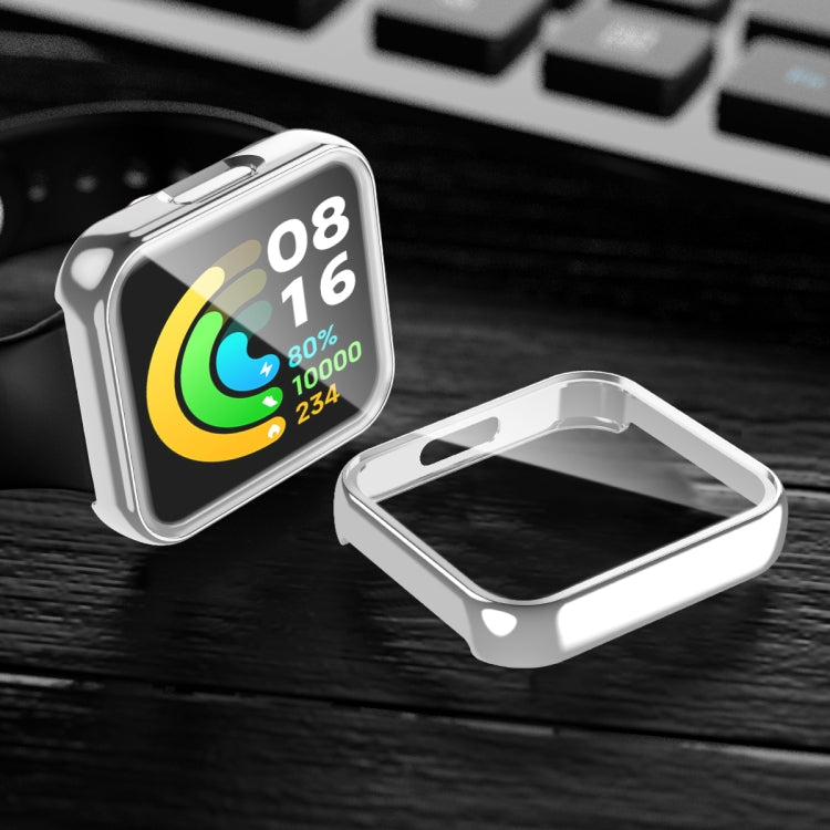 For Xiaomi Redmi Watch 2 TPU Hollow Watch Protective Case with Protective Film
