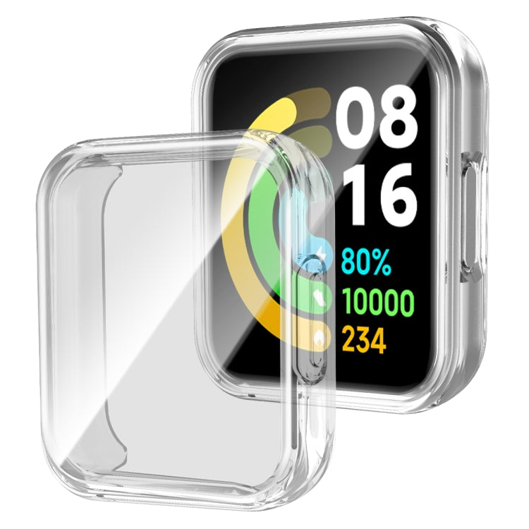 For Xiaomi Redmi Watch 2 TPU Hollow Watch Protective Case with Protective Film