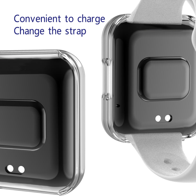 For Xiaomi Redmi Watch 2 TPU Hollow Watch Protective Case with Protective Film