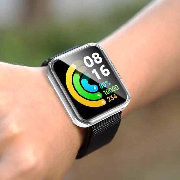 For Xiaomi Redmi Watch 2 TPU Hollow Watch Protective Case with Protective Film