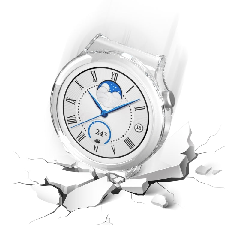 For Huawei GT3 Pro 43mm Fuel Injection Hollow Watch Protective Case