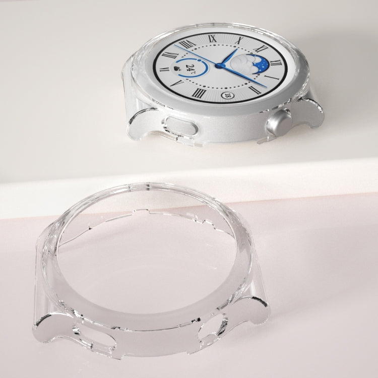 For Huawei GT3 Pro 43mm Fuel Injection Hollow Watch Protective Case