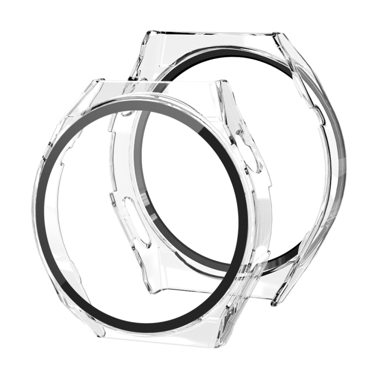 For Huawei GT3 Pro 46mm 2 in 1 PC Frame + Tempered Glass Film Watch Protective Case