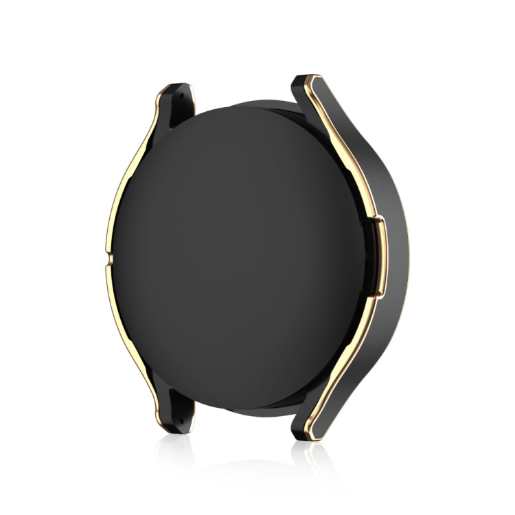 For Samsung Galaxy Watch 4 40 / 44mm Electroplating Two-color PC+Tempered Film Watch Protective Case