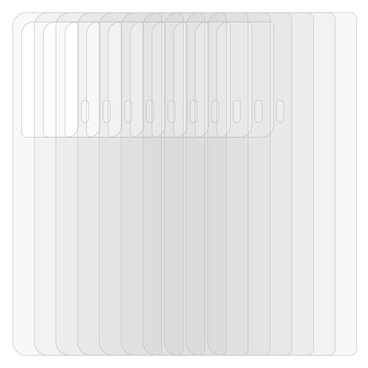 For Honor Magic Vs 25pcs Full Screen Protector Explosion-proof Hydrogel Film Back Screen
