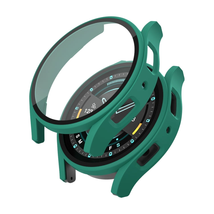 For Samsung Galaxy Watch5 Frosted PC + Tempered Film Integrated Watch Protective Case