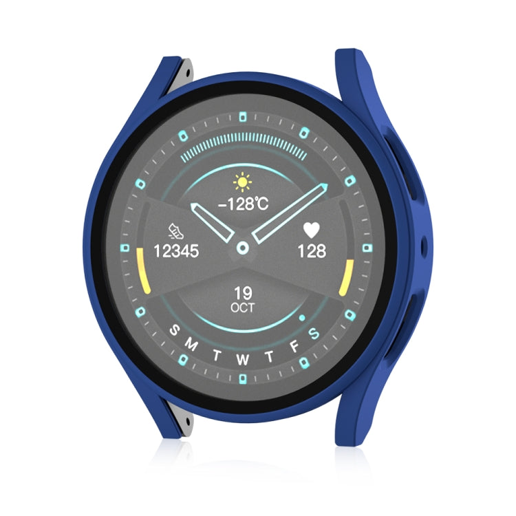 For Samsung Galaxy Watch5 Frosted PC + Tempered Film Integrated Watch Protective Case