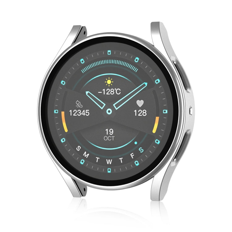 For Samsung Galaxy Watch5 Frosted PC + Tempered Film Integrated Watch Protective Case