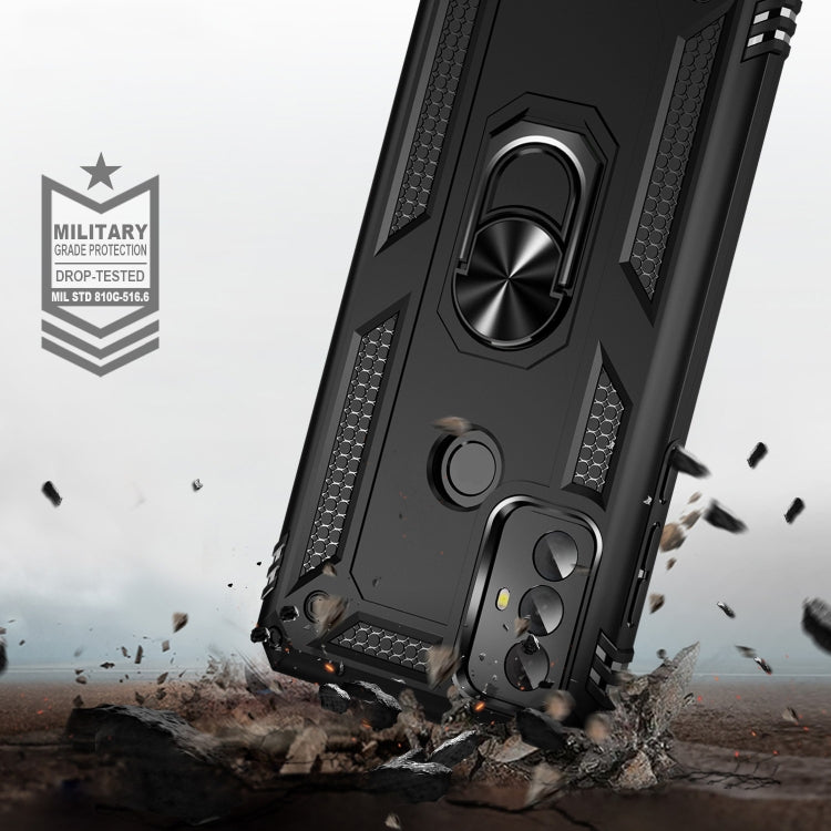 For Motorola Moto G Play 2023 Shockproof TPU + PC Phone Case with Holder