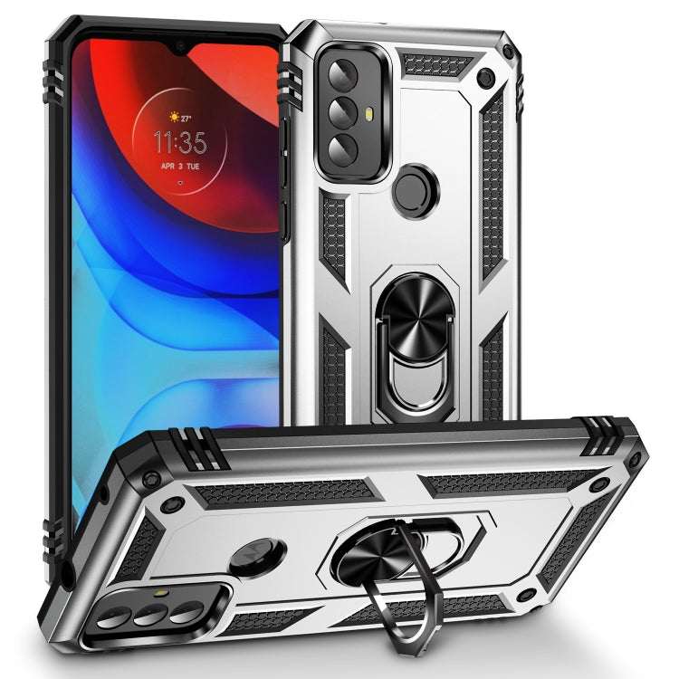 For Motorola Moto G Play 2023 Shockproof TPU + PC Phone Case with Holder