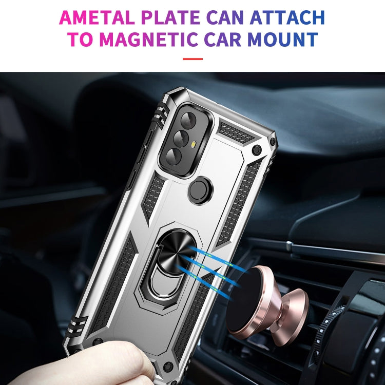 For Motorola Moto G Play 2023 Shockproof TPU + PC Phone Case with Holder