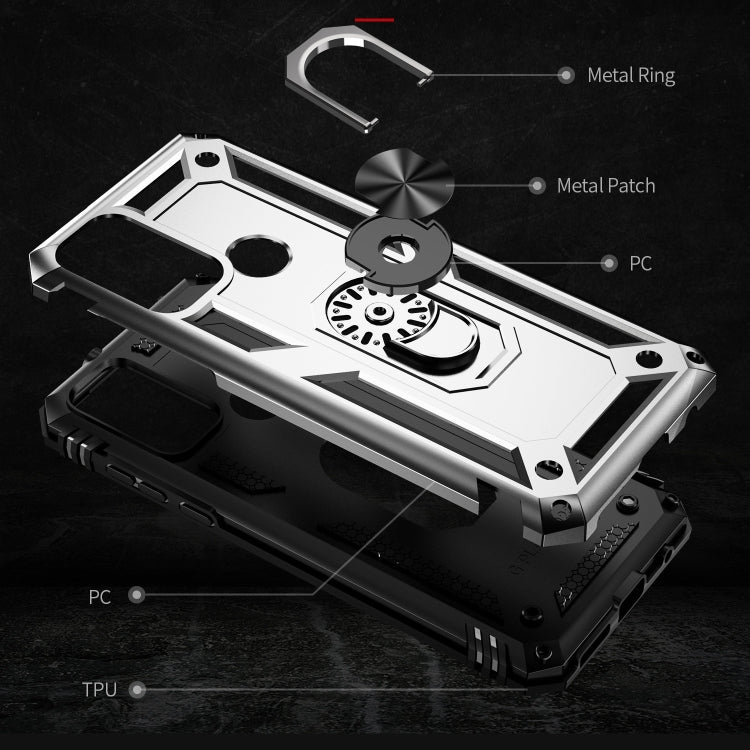 For Motorola Moto G Play 2023 Shockproof TPU + PC Phone Case with Holder