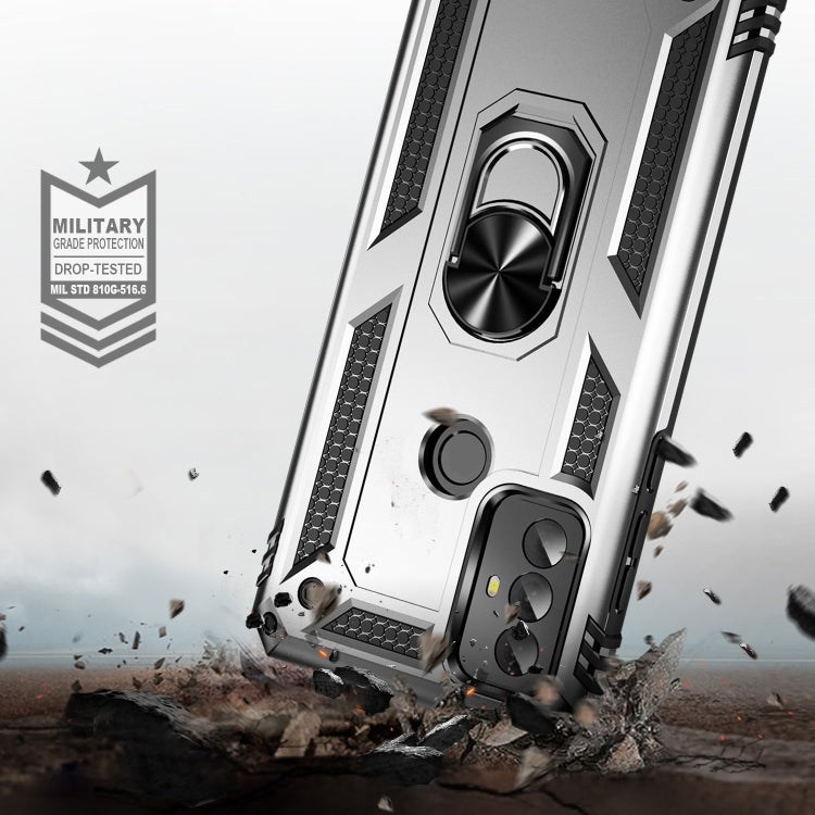 For Motorola Moto G Play 2023 Shockproof TPU + PC Phone Case with Holder