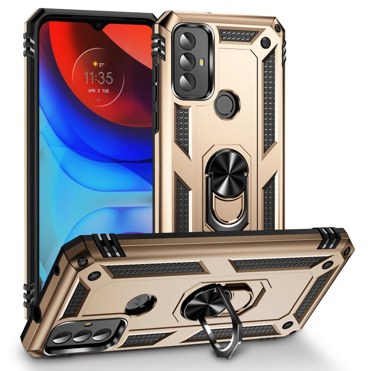 For Motorola Moto G Play 2023 Shockproof TPU + PC Phone Case with Holder