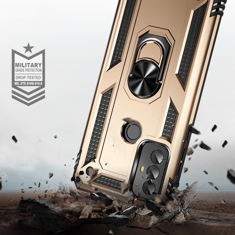 For Motorola Moto G Play 2023 Shockproof TPU + PC Phone Case with Holder