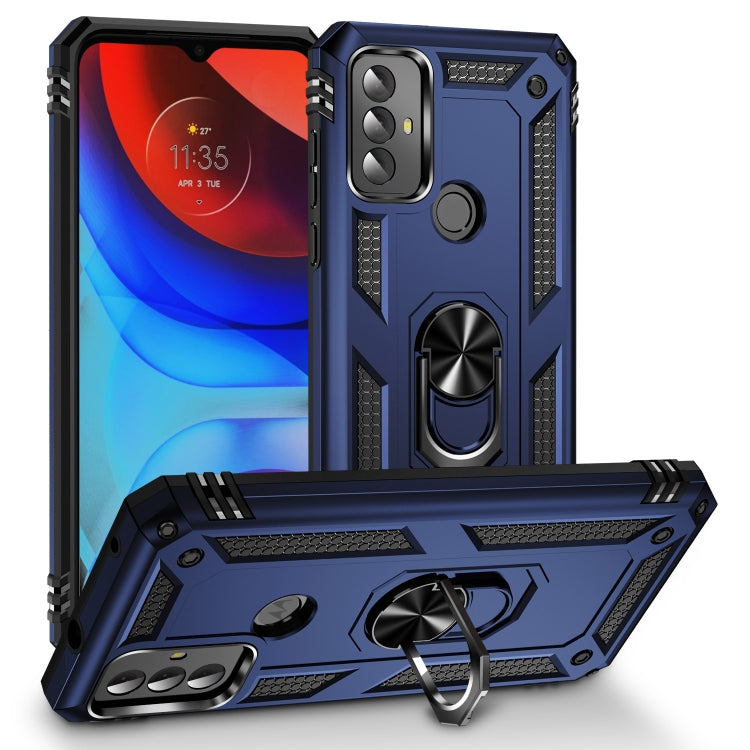 For Motorola Moto G Play 2023 Shockproof TPU + PC Phone Case with Holder