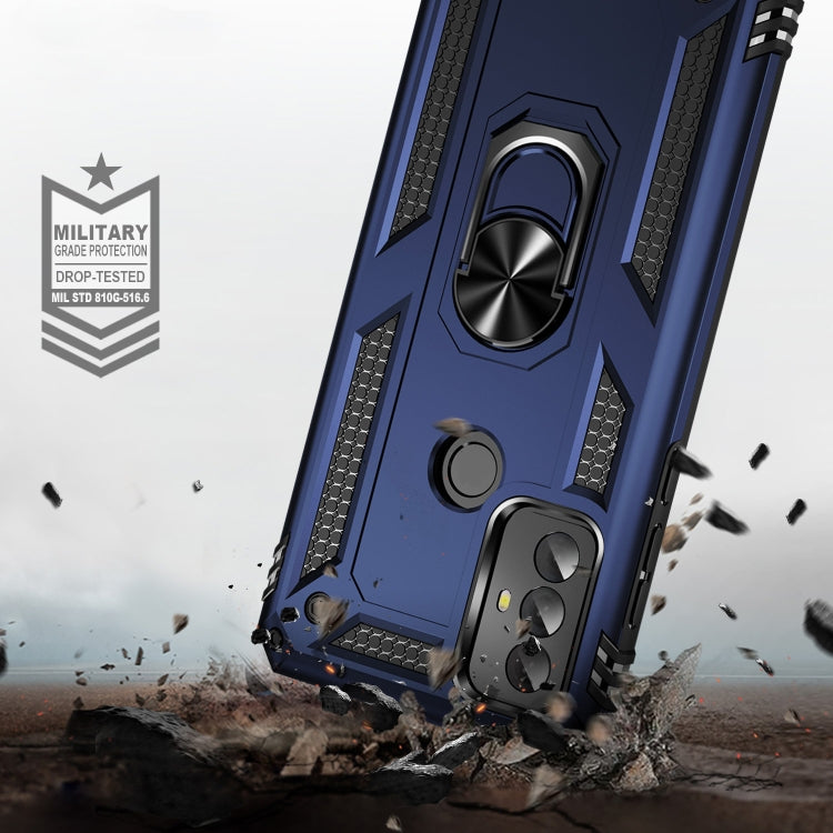 For Motorola Moto G Play 2023 Shockproof TPU + PC Phone Case with Holder