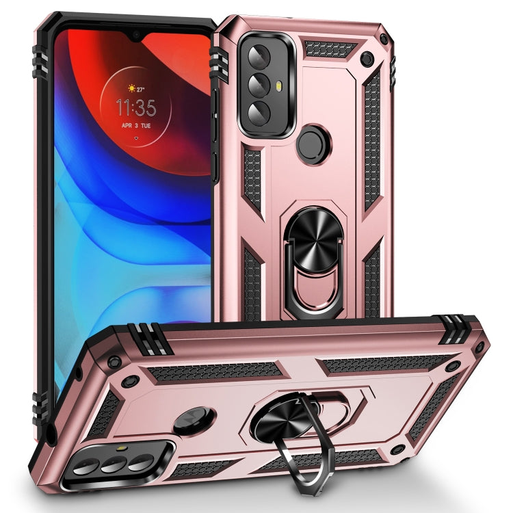 For Motorola Moto G Play 2023 Shockproof TPU + PC Phone Case with Holder