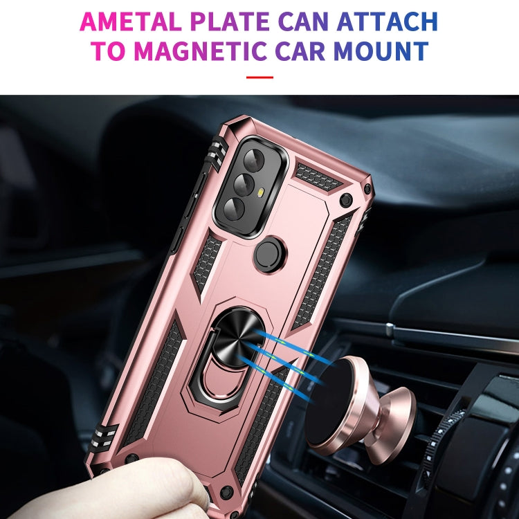 For Motorola Moto G Play 2023 Shockproof TPU + PC Phone Case with Holder