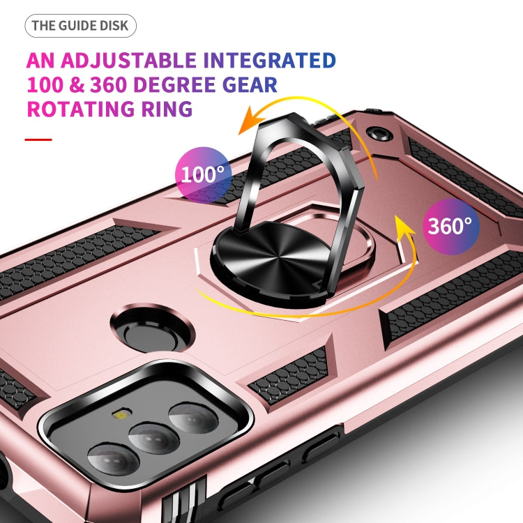 For Motorola Moto G Play 2023 Shockproof TPU + PC Phone Case with Holder