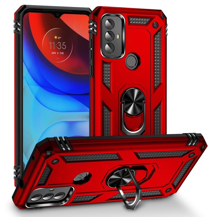 For Motorola Moto G Play 2023 Shockproof TPU + PC Phone Case with Holder