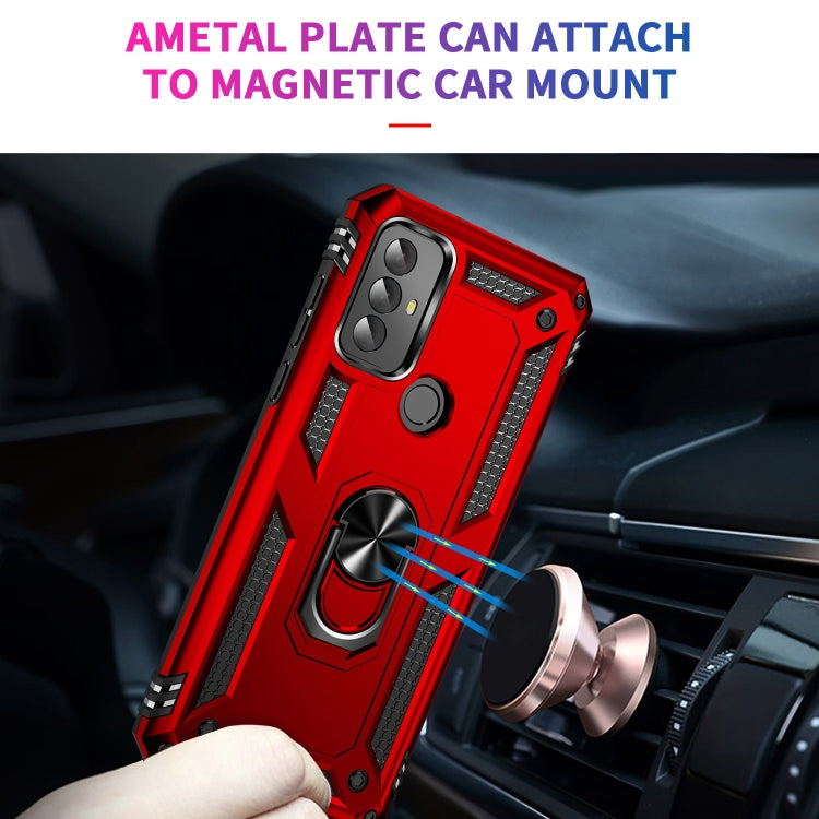 For Motorola Moto G Play 2023 Shockproof TPU + PC Phone Case with Holder