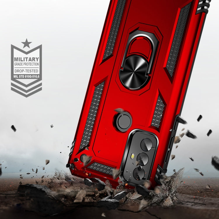 For Motorola Moto G Play 2023 Shockproof TPU + PC Phone Case with Holder