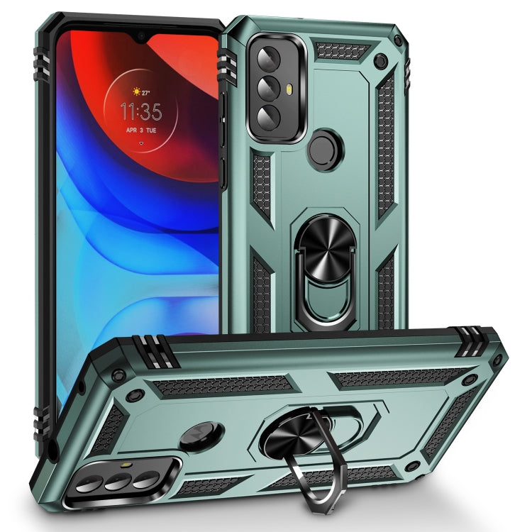 For Motorola Moto G Play 2023 Shockproof TPU + PC Phone Case with Holder